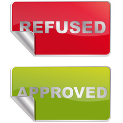 refused/approved