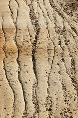 Eroded soil