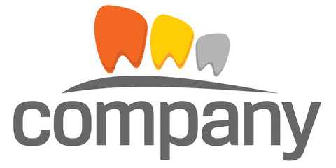 Dental practice teeth logo