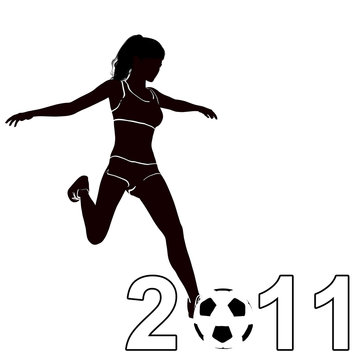 Soccer Woman 2011 Shadow