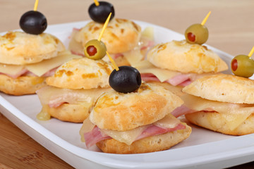 Ham and Cheese Appetizers