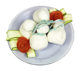 Scamorza bianca - formaggio fresco © Studio Gi