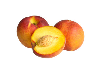 two and a half peach
