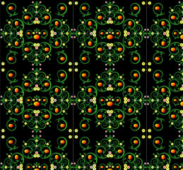 pattern with flower seamless texture