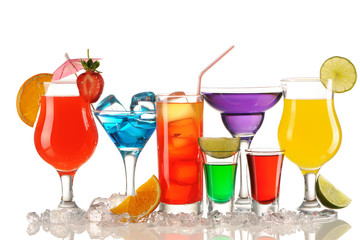 Tropical cocktails