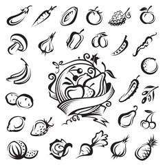 fruits and vegetables