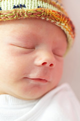 Engelslachen beim Baby