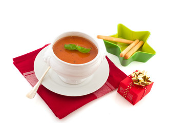Tomato soup for Christmas