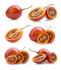 set of tamarillo images