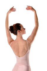 Obraz premium Ballarina With Arms Raised