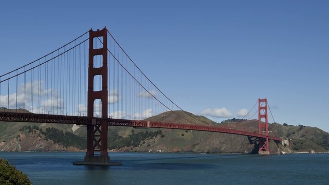 San Francisco Golden Gate Bridge timelapse
