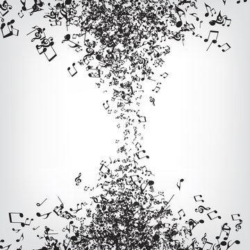 Music Notes Texture