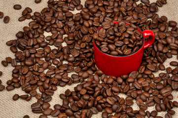 coffee in a cup