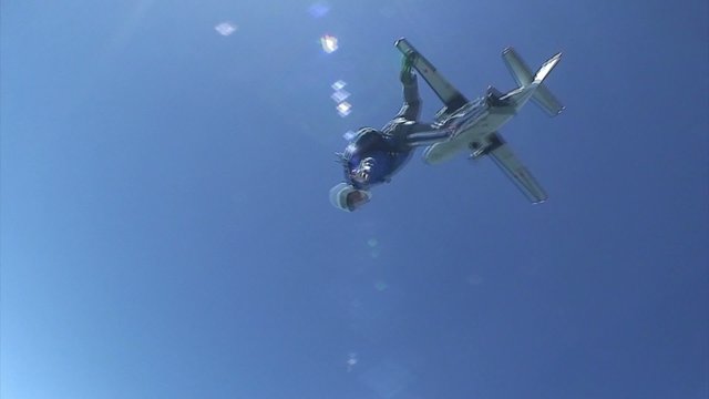 Skydiving video