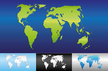 Weltkugel Weltkarte Landkarte Globus Karte 11