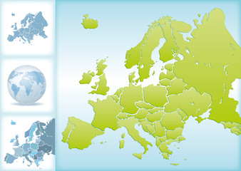 Weltkarte Landkarte Europa Karte 6