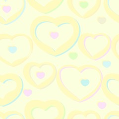 Seamless valentine pattern