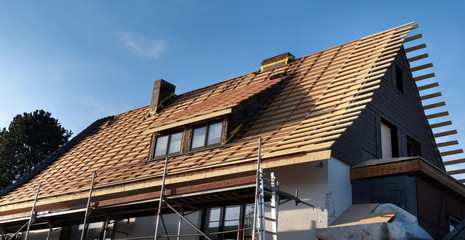 dach haus dachdecken