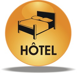 bouton hôtel