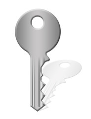 gray key