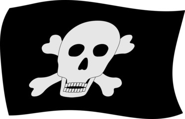 Pirates Flag - obrazy, fototapety, plakaty