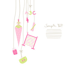 Start of School Girl