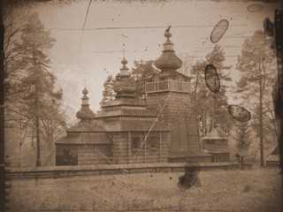 Cerkiew w kolorze sepii © bnorbert3