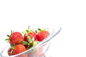 tasty strawberries in a bowl