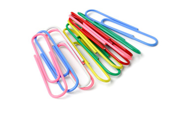 Multicolor paper clips