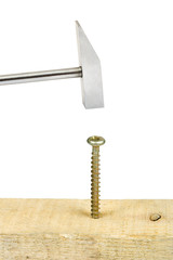 Hammer and screw