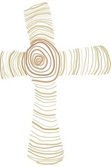 Holzkreuz Vektorgrafik