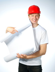 portrait of a builder