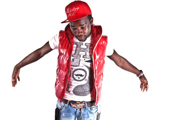 jeune homme noir style américain