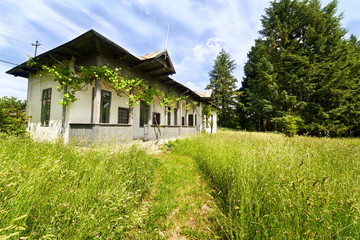 Fototapeta na wymiar Old Romanian house