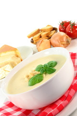 Käsecremesuppe