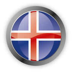 Button Europa - Island Iceland