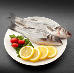 branzino all'olio e limone