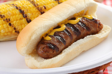 Grilled Bratwurst