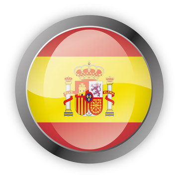 Button Europa - Spanien España Spain