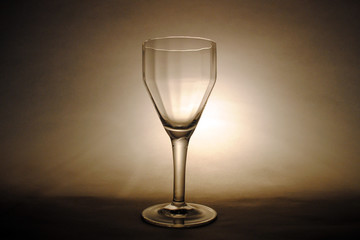 Empty glass