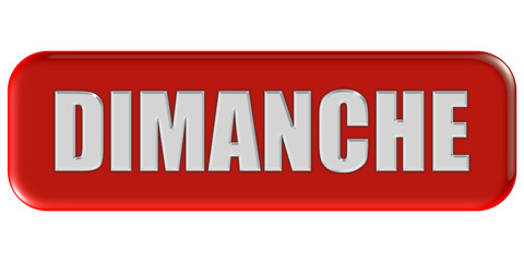 Button rot Ecken rudn DIMANCHE © Daniel Ernst