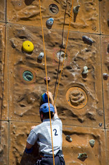 Kletterwand