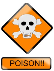 Poison sign © granatnikov