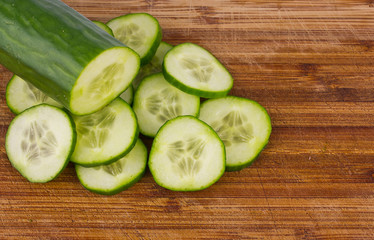 cucumber and slices