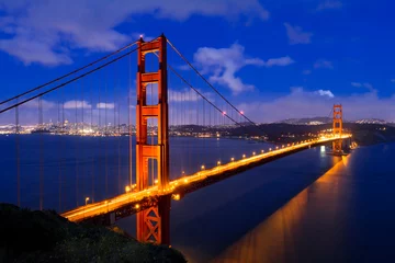 Stickers meubles San Francisco Golden Gate Bridge