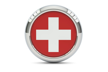 Fototapeta premium First aid button