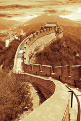 Great wall of Beijing,China