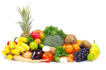 vegetables and fruits