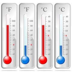 Termometro Temperatura Gradi-Thermometer Degrees-Vector