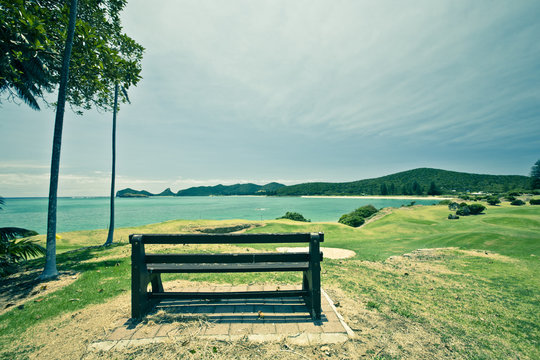 Golf Course by the Sea